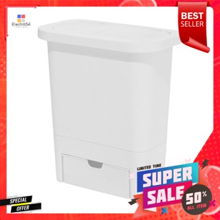 ถังขยะพร้อมที่แขวน GOMI ขนาด 7L สีขาวHANGING DUSTBIN ACCO GOMI 7L WHITE