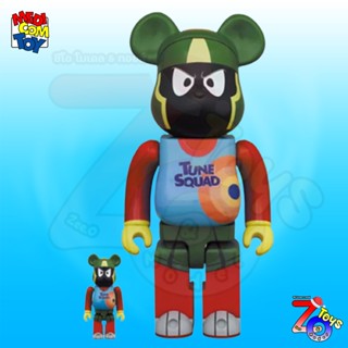 (ของแท้) Bearbrick Marvin The Martian Space Jam 400%+100% แบร์บริค Be@rbrick by Medicom Toy ของใหม่ มือ 1