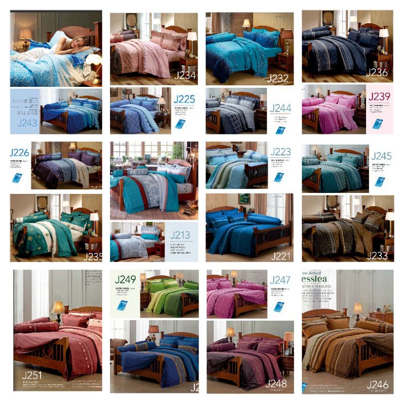 ชุดผ้าปู(ไม่รวมผ้านวม) Jessica