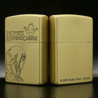 ZJP0035 Howls Moving Castle StudioGhibli ซิปโป้ลิขสิทธิ์แท้จากญี่ปุ่น รับประกันตลอดชีวิต