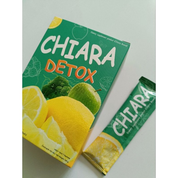 CHIARA  DETOX  เชียร่า ดีท็อกซ์ ผลิตภัณฑ์เสริมอาหาร 🍋🍋