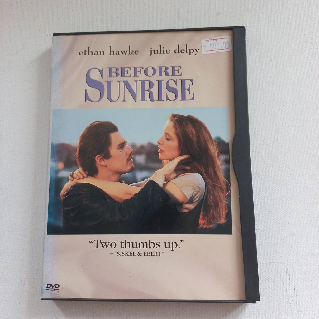 DVD เรื่องBefore Sunrise หนังหาดูยากมือสอง