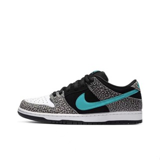 【พร้อมส่ง ของแท้ 100%】Nike SB Dunk Low Pro“Clear Jade” ผ้าใบ รองเท้าวิ่ง