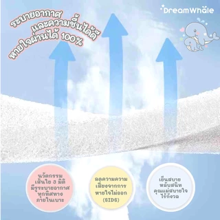 DreamWhale เบาะนอนหายใจผ่านได้ พลิกนอนได้ 2 ด้าน ซักล้างได้ แถมผ้าปูใยไผ่ รุ่น Dual Premium 2in1