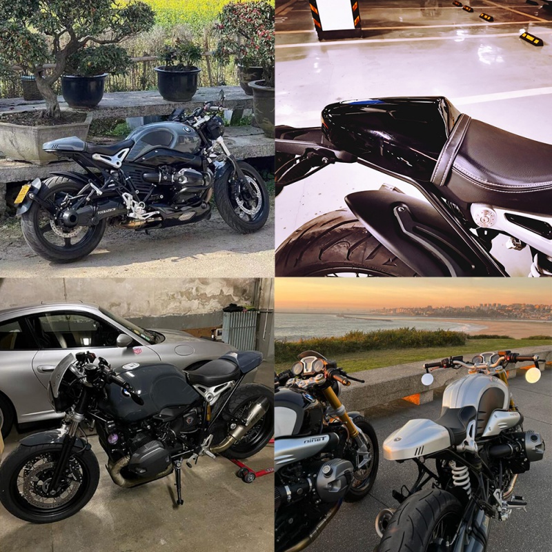 ผ้าคลุมเบาะที่นั่งรถจักรยานยนต์ ABS สําหรับ BMW R NINE T RNINET R9T Pure Racer T/5 2014-2101