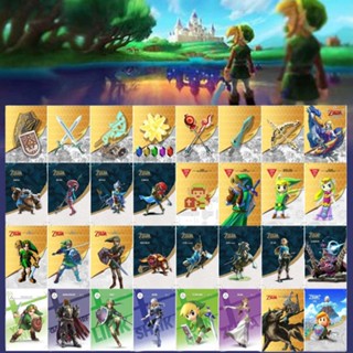  Legend of Zelda Amiibo Casseida series with 32 MINI cards in full