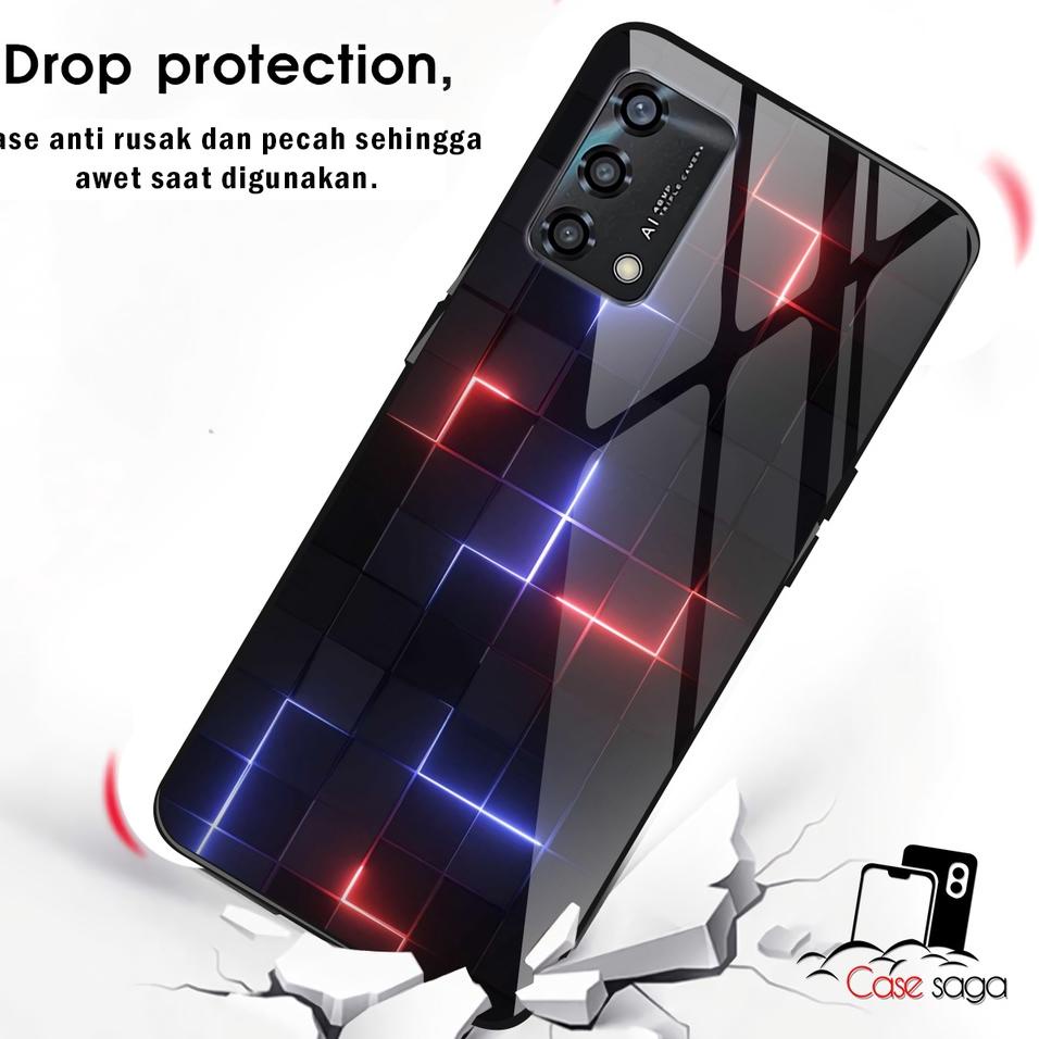 I6o2 G375 CASE SOFTCASE GLASS OPPO A57 A55 A95 A16 A15 RENO 7 7Z 5G 6 4G RENO 6 5G RENO 5F RENO 4 4F