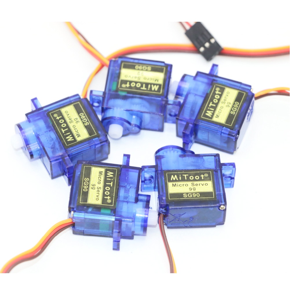 ใหม่ เซอร์โวไมโคร SG90 SG 90 9G สําหรับเฮลิคอปเตอร์ เครื่องบิน เรือ รถยนต์บังคับ 250 450 5 ชิ้น 10 ชิ้น ต่อล็อต