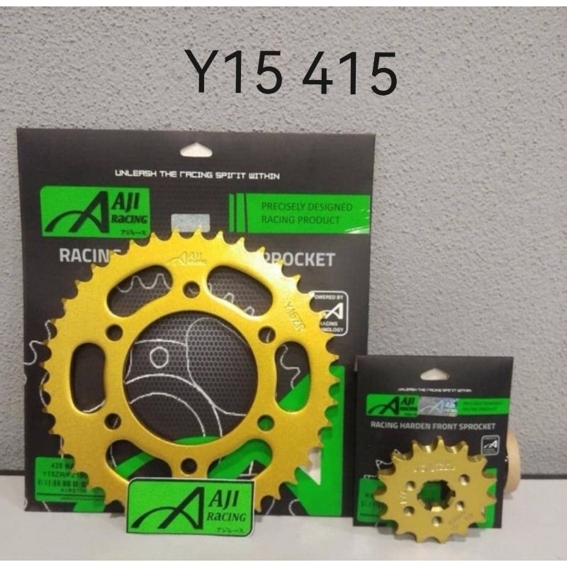 Yamaha Y16 / Y15 / Y15ZR / FZ150 AJI Racing Sprocket HeavyDuty 415 14T / 15T 37T / 38T / 39T / 40T /