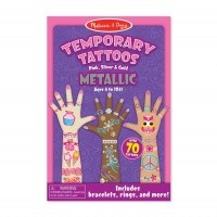 Melissa&amp;Doug 2948 Metallic Tattoos