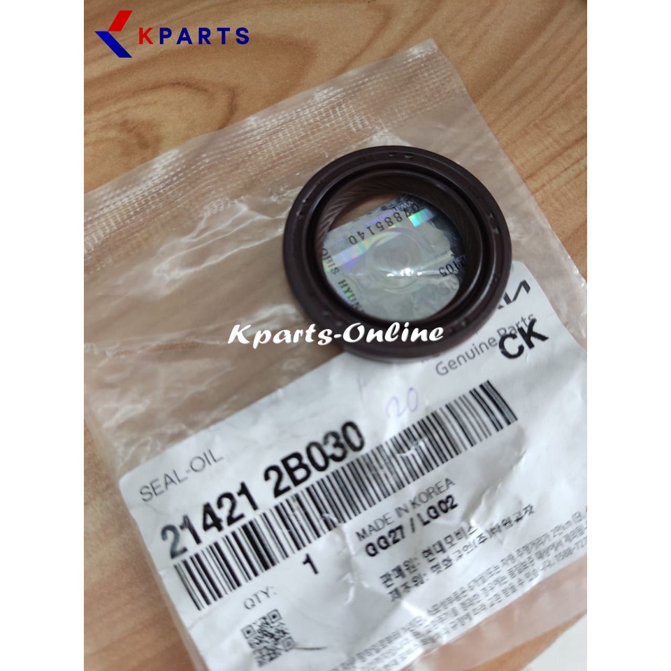 TIMING ซีลน้ํามัน KIA FORTE 1.6 / RIO UB 1.4 / K3 1.6 / HYUNDAI ELANTRA MD 1.6 > 21421-2B020