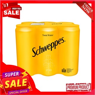 ชเวปส์ โทนิค วอเตอร์ 330 มล.X6SCHWEPPES TONIC WATER 330ML.X6