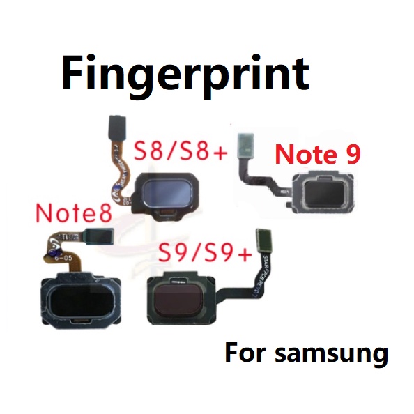 สแกนนิ้ว แพรสแกนนิ้ว ( Finger ) สําหรับ Samsung galaxy Note 8 9 S8 S9 Plus S8+ S9+