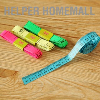 Helper Homemall เทปวัด แบบนิ่ม ยาว แม่นยํา สีสันสดใส สําหรับตัดเย็บเสื้อผ้า