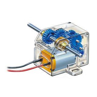 70189 TAMIYA  Mini Motor Low-Speed Gearbox (4-Speed)