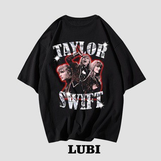 เสื้อยืดโอเวอร์ไซส์ราคาต่ำสุด!!เสื้อยืดโอเวอร์ไซซ์ Taylor Swift สไตล์วินเทจ S-5XL