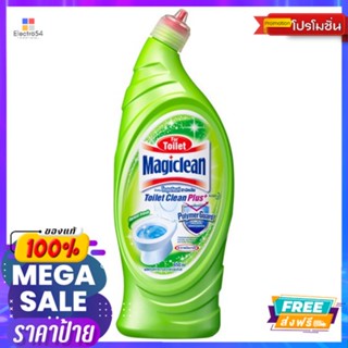 มาจิคลีนพลัสทำความสะอาดโถสุขภัณฑ์650 มล.MAGICLEAN PLUS TOILET FOREST FRESH 650