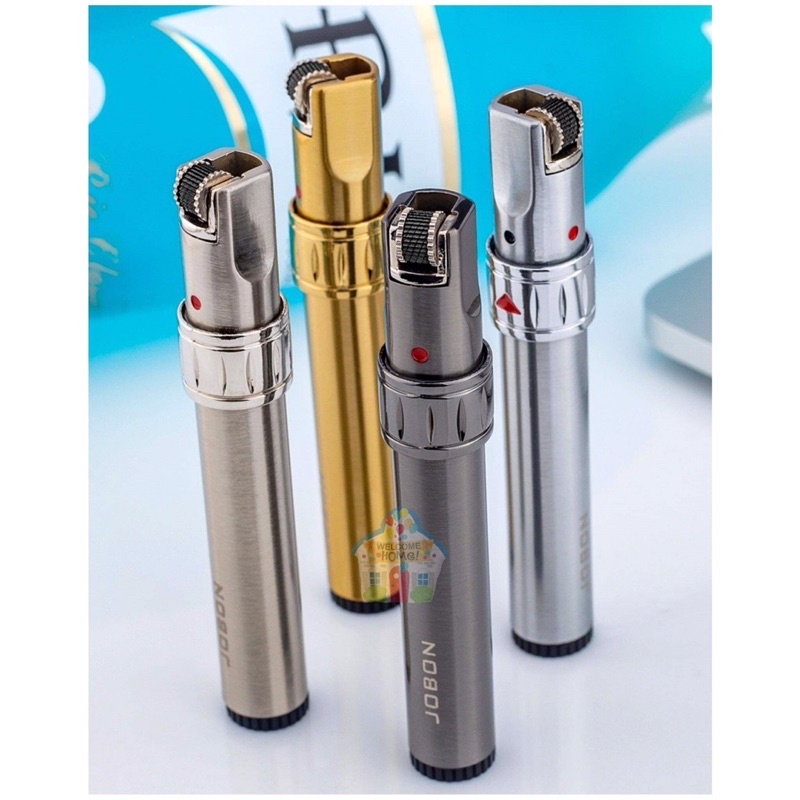 JOBON ไฟลอย ปรับระดับไฟได้ ล็อคไฟค้างได้ แบบเติมแก๊ส (สุ่มสี 1 ชิ้น)