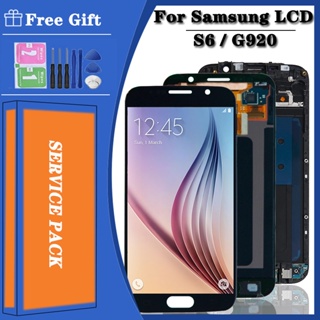 5.1&amp;quot;Original S6 LCD For Samsung Galaxy S6 G920 G920i G920F G920W8 LCD Display Touch Screen Digitizer Assembly Wit00