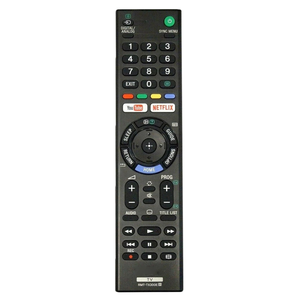ใหม่เปลี่ยน RMT-TX300E รีโมทคอนโทรลสําหรับ Sony LED LCD Bravia สมาร์ท 4K HDR Ultra HD Android TV TV 