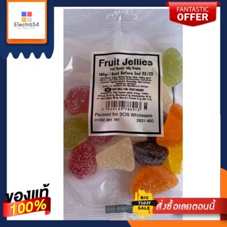 Bumper Bag Fruit Jellies 180g ถุงกันชน เยลลี่ผลไม้ 180g