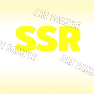 Sticker SSR สติ๊กเกอร์ 2 ชิ้น SSR DIY สติกเกอร์ Anime Stickers