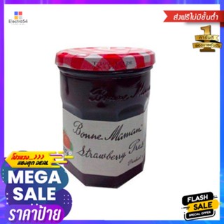 Bonne Maman Strawberry Jam 370g Bonne Maman แยมสตรอเบอร์รี่ 370g