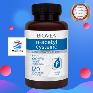 BIOVEA N-ACETYL CYSTEINE 1000 mg / 120 Vegetarian Capsules