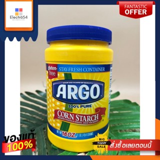 100% Pure Corn Starch Argo 454g/แป้งข้าวโพดบริสุทธิ์ 100% Argo 454g100% Pure Corn Starch Argo 454g/100% Pure Corn Starch