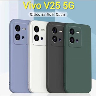 V25Pro 5Gตรงรุ่น(พร้อมส่งในไทย)เคสTPU​นิ่ม​สีพาสเทลคลุมกล้องVivo Y02/Y35/Vivo V25 5G/V25Pro 5G/Y16/Y22/Y22S/Y77