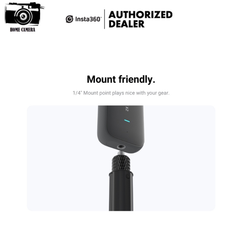 Insta360 2 in 1 Invisible + Tripod รับประกัน 1 ปี