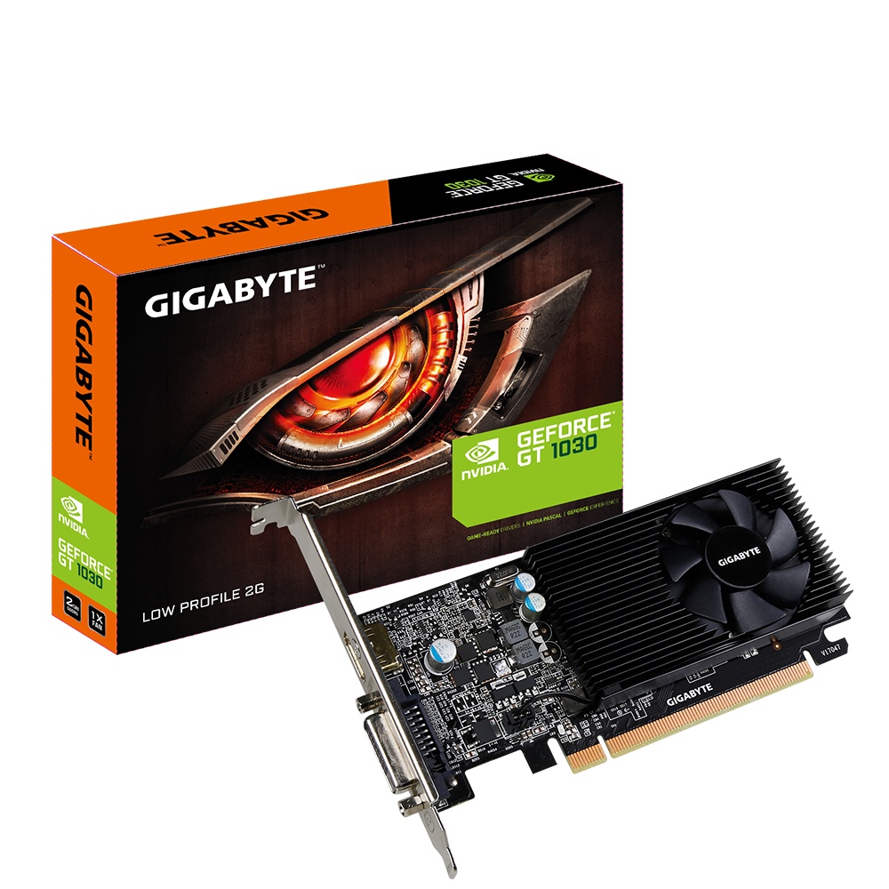 GIGABYTE  2G DDR5 GT 1030 GV-N1030D5-2GL Low Profile