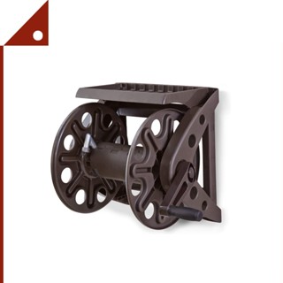 Liberty Garden : LTG512* ที่เก็บสายยาง Wall Mounted Hose Reel with Shelf