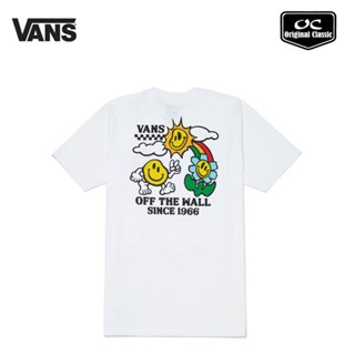 เสื้อแฟชั่นผญ sexy ชุดเซ็ต 2 ชิ้น VANS MENS SS เสื้อยืด BETTER DAY (สีขาว) เสื้อคู่วินเทจ เสื้อสีขาว