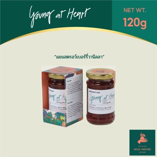 Wild Nature แยมสตอว์เบอรรี่วานิลลา ออร์แกนิค - Young at Heart Artisan Jam