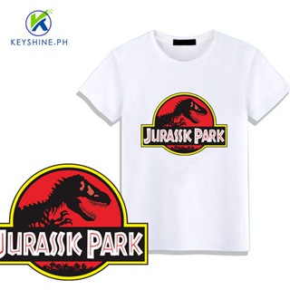 เสื้อยืดสีขาวผู้หญิง เสื้อยืด KS Jurassk Park เสื้อยืดคอสตูมคู่รัก 2021 คอลเลกชันสีใหม่ เสื้อยืด !aB