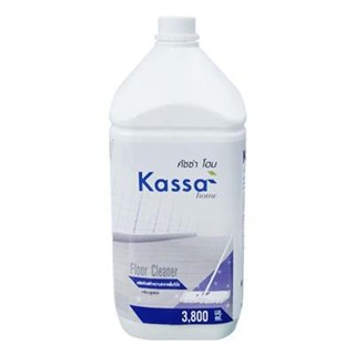 Therichbuyer น้ำยาถูพื้นทั่วไป KASSA HOME 3800 มล. สีน้ำเงิน กลิ่นบลูเฟรช