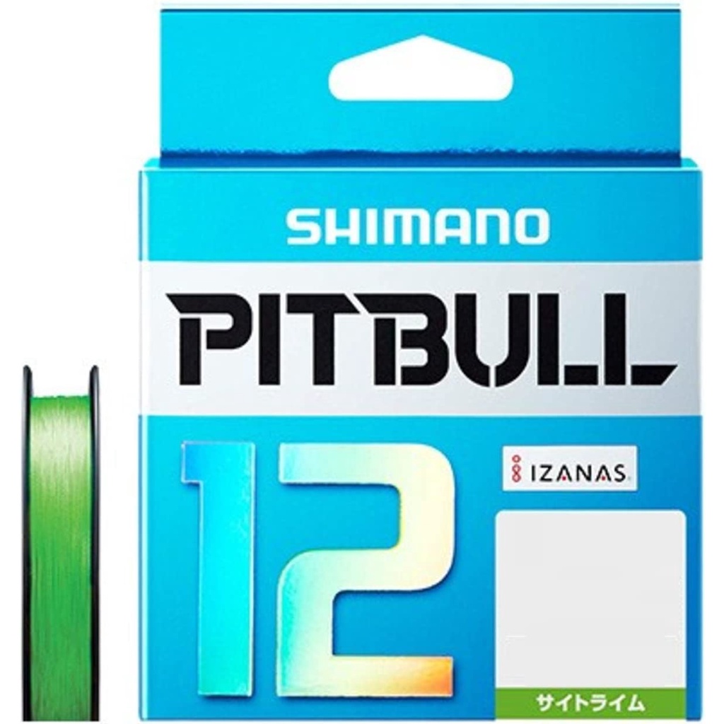 Direct from Japan SHIMANO PE Line Pitbull 12 Braids 200m PL-M52R fishing angling sea river lake made