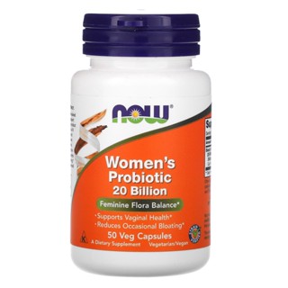 NOW Foods, Womans Probiotic , 20 Billion, 50 Veg Capsules