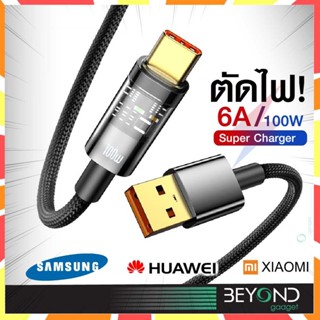 ตัดไฟ ❗️ สายชาร์จ Baseus 6A 100W 20W สายชาร์จเร็ว สายชาร์จ สำหรับ iP ซัมซุง Samsung PD USB C to Type C สำหรับไอโฟน