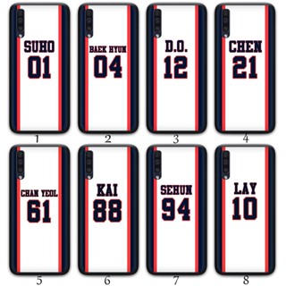 เคสโทรศัพท์มือถือแบบนิ่ม ลายตัวเลข EXO สําหรับ Samsung A32 A41 A42 A51 A52 4G 5G 25P9JI