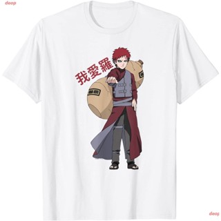 พร้อมส่ง Naruto พิมพ์เสื้อยืด Naruto Shippuden Gaara เสื้อยืด เสื้อยืดผู้ชาย เสื้อ Anime เสื้อคอกลม เสื้อยืด สินค้ามาใหม