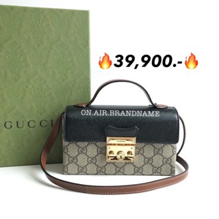 New gucci padlock mini bag สีดำ น่ารัก ใช้ดี