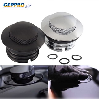 GEPPRO Motorcycle Fuel Tank Pad Gas Cap Cover Fuel Cap Stickers for Harley Sportster XL1200 XL883 1982 - 2017 HL-FF001