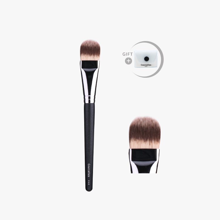 Kbeauty[courcelles] แปรงแต่งหน้า No.20 + ฟองน้ําแต่งหน้า