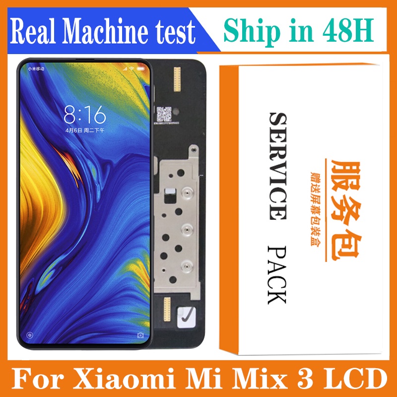 Origianl Amoled LCD For Xiaomi MIX 3 Display Touch Screen Digitizer Assembly  For Mi Mix3 Mix 3 LCD Screen Replacement