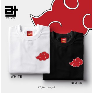 เสื้อโอเวอร์ไซ - AvidiTee AT นารูโตะอะนิเมะอะนิเมะ Akatsuki โลโก้พ็อกเก็ต v2 เสื้อ TShirt Unisex ที