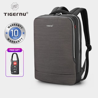 Tigernu กระเป๋าเป้สะพายหลัง กันน้ำ ขนาด 15.6 นิ้ว พร้อม USB ชาร์จ 3331A