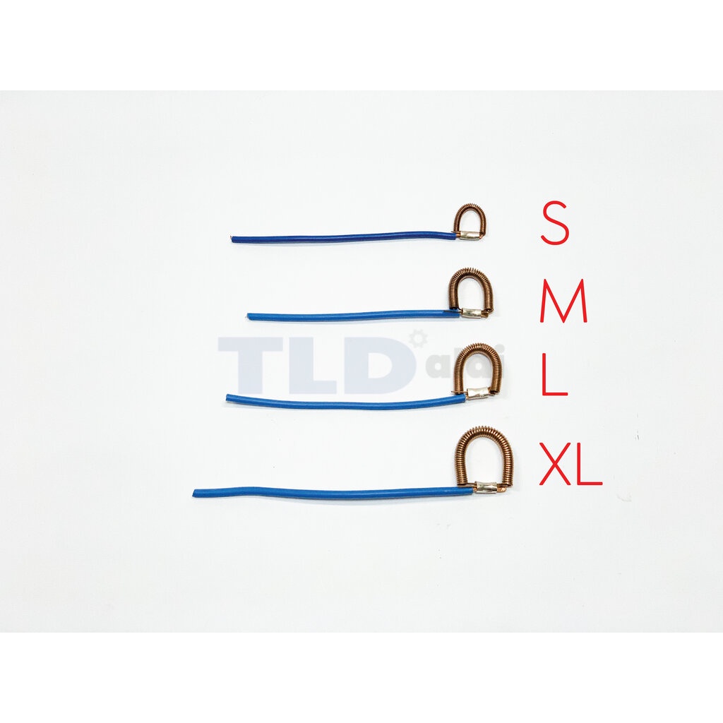 สปริงรัดซองถ่าน S ไซด์เล็ก สำหรับซองถ่านศูนย์กลาง 10-12mm. - จำหน่ายเป็นเส้น (CB9, CB14, CB50, CB52, CB408, CB411)