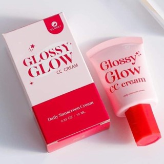 Glossy Glow❤️กันแดดเนื้อเบาบาง🔰เป็นบำรุงและกันแดด